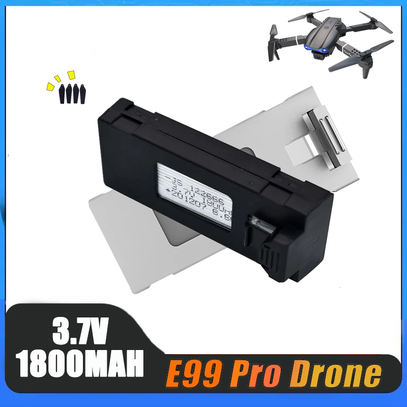 Eachine Drone E58 - E99プロドローンリチウム充電式バッテリー、rcドローン用オリジナルバッテリー、p1 e525、3.7v、e88、e99、k3、p10、a13、s98、1-10個