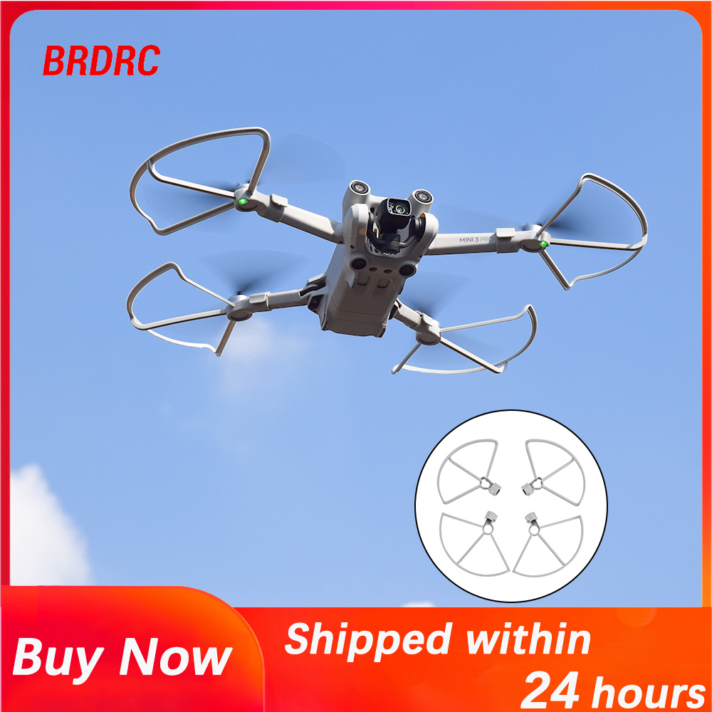 Dji Drone Mini 3 - BRDRC プロペラガード DJI Mini 3 ドローン用、クイックリリースプロテクター、衝突防止小道具リング