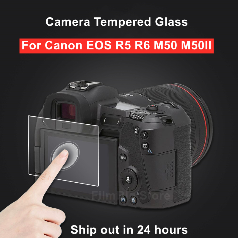 カメラ用保護フィルム9h,カメラ用強化ガラス,eos m50 - Canon Camera Eos R8 のレビューと価格