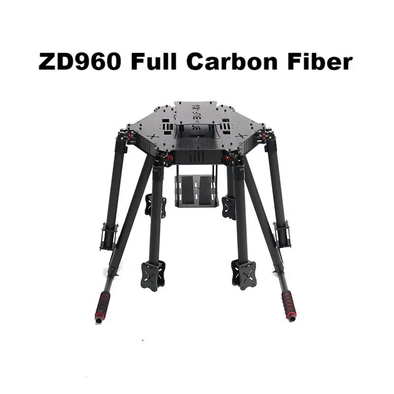 ZD850 ZD960 フルカーボンファイバーヘキサローター - Drone Kit Heavy Lift のレビューと価格
